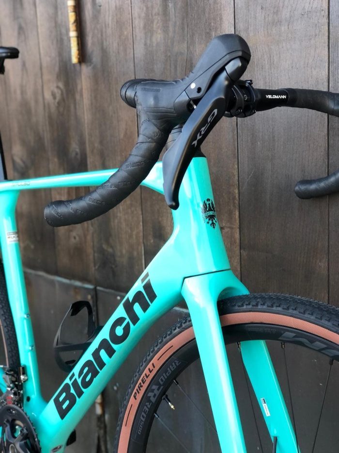 Bicicleta Gravel BIANCHI IMPULSO COMP GRX 610 - Azul Celeste TALLA S ULTIMA UNIDAD!! - Imagen 6