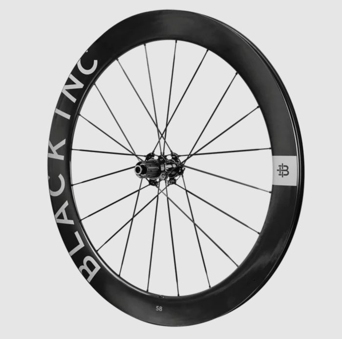 BLACK INC 48|58 JUEGO DE RUEDAS CARRETERA NUCLEO SHIMANO HG - Imagen 2
