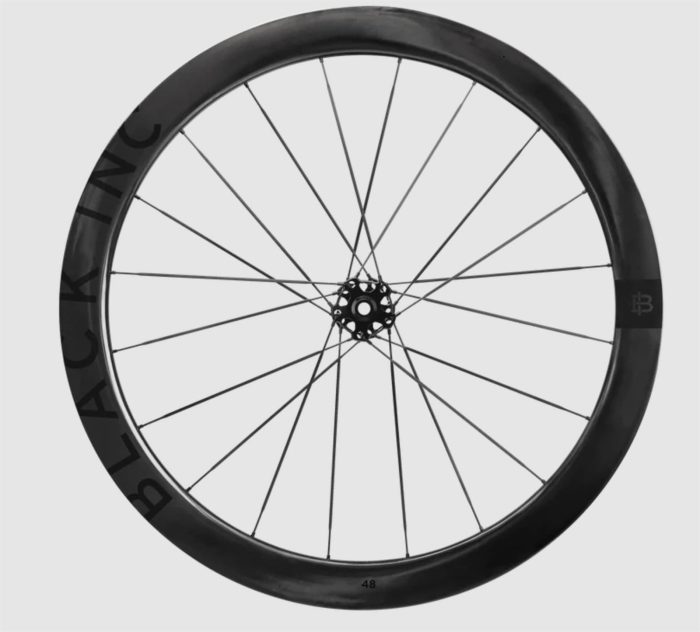 BLACK INC 48|58 JUEGO DE RUEDAS CARRETERA NUCLEO SHIMANO HG - Imagen 4