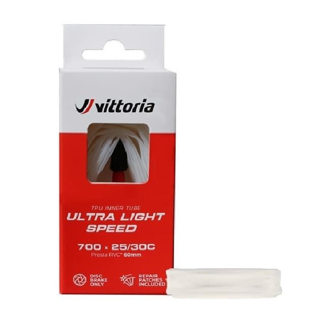 camara-vittoria-ultraligera-poliuretano-700x25-30-presta-60mm-rvc_pic428539ni0t0.jpg Cámara Vittoria Ultraligera Poliuretano 700x25/30 Presta 60mm RVC - Imagen 1