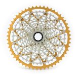 Cassette GARBARUK 12V , 10-52T (SRAM XD), dorado