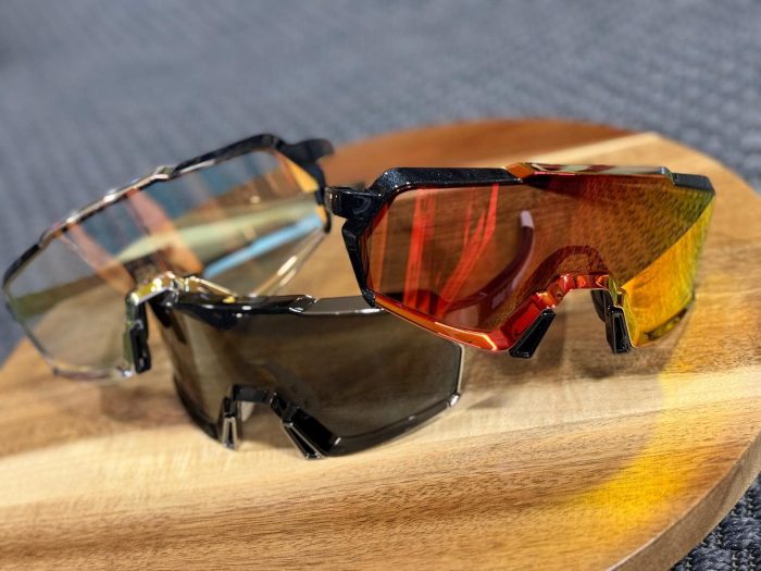 Gafas deportivas 100% Korbin Hiper Red Multilayer Mirror - Imagen 5