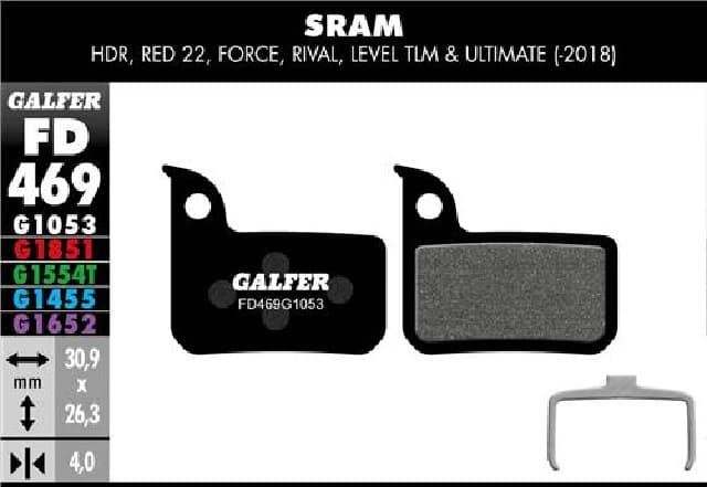 pastillas-de-freno-galfer-standard-brake-pad-sram-hdr-red22-force-rival_pic390424ni0t0.jpg Pastillas de Freno GALFER STANDARD BRAKE PAD SRAM HDR, RED22, FORCE, RIVAL - Imagen 1